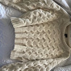 Small cropped sweater